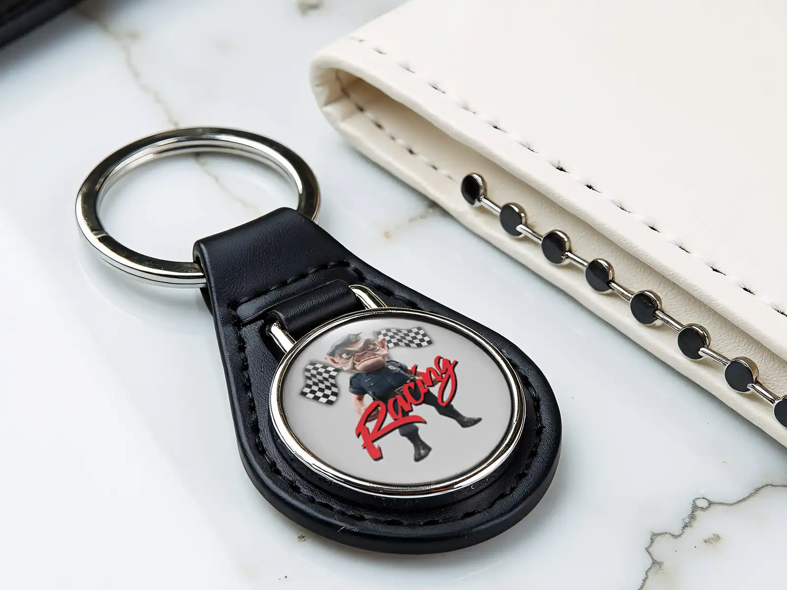 Car Keychain Stylish Racing Force S Edition